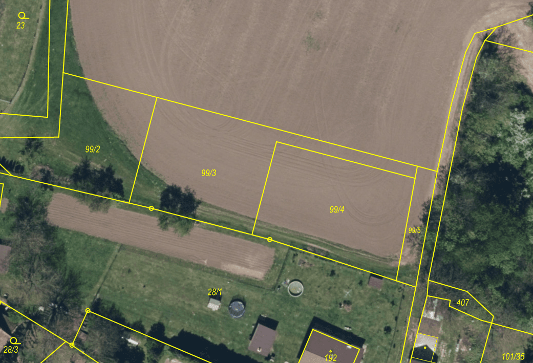 plot for sale, 1,961 m², Čepí, Pardubický Region plot for sale, 1,961 m², Čepí, Pardubický Region