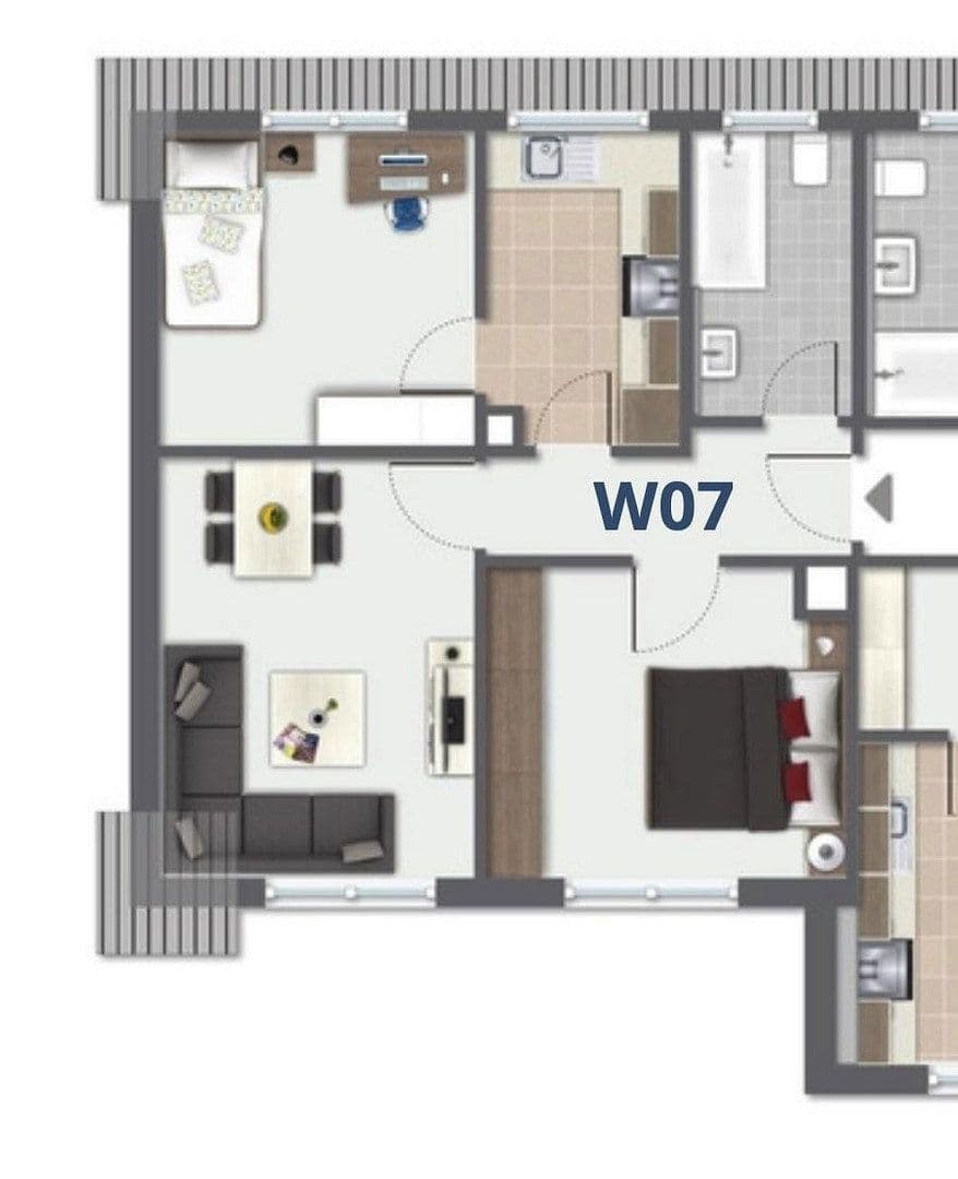 3 bedroom flat to rent, 54 m², Regensburgerstrasse 66a, Amberg, Bavaria 3 bedroom flat to rent, 54 m², Regensburgerstrasse 66a, Amberg, Bavaria