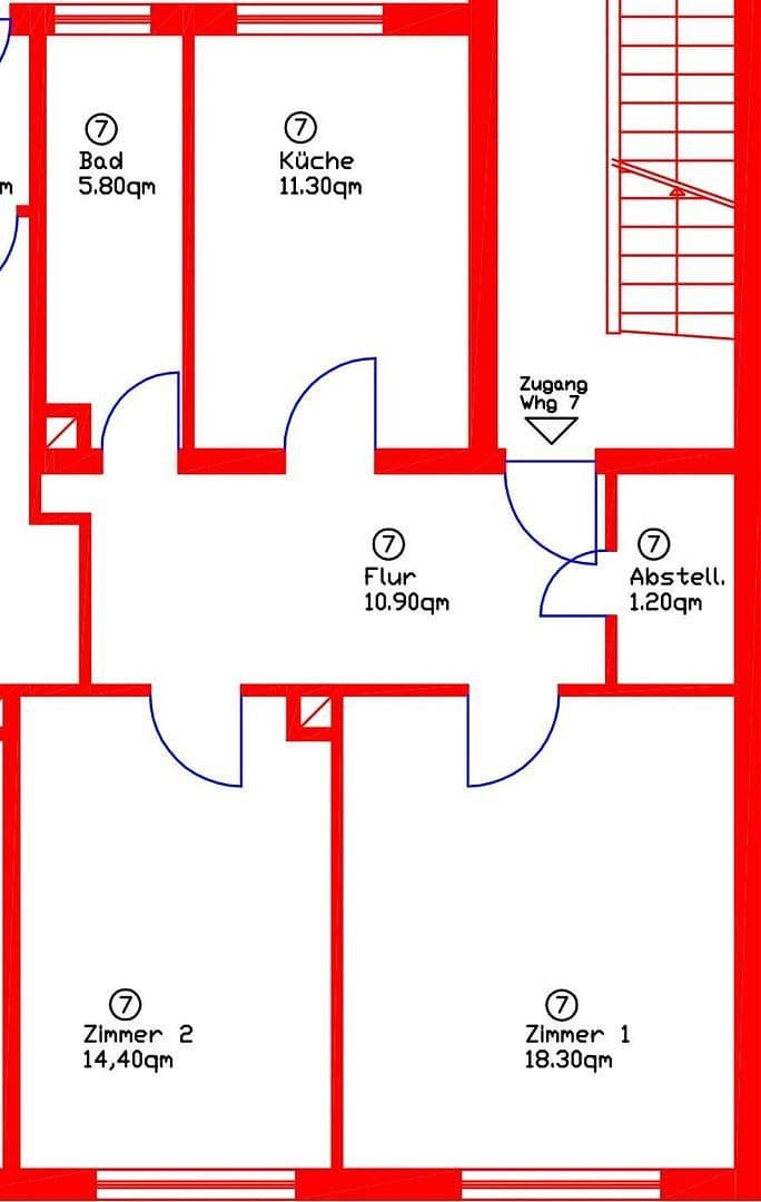 2 bedroom flat to rent, 62 m², Kaiser-Wilhelm-Strasse 19, Ludwigshafen, Rhineland-Palatinate 2 bedroom flat to rent, 62 m², Kaiser-Wilhelm-Strasse 19, Ludwigshafen, Rhineland-Palatinate
