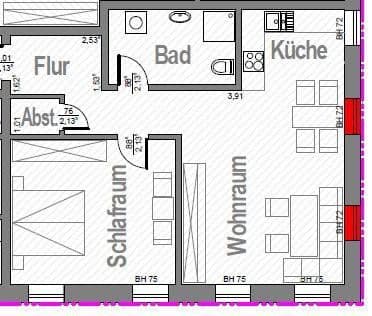 2 bedroom flat to rent, 66 m², Sagard, Mecklenburg-Vorpommern 2 bedroom flat to rent, 66 m², Sagard, Mecklenburg-Vorpommern