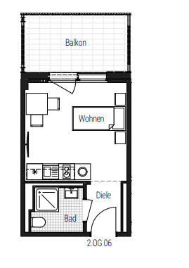 1 bedroom flat to rent, 26 m², Steinbühler Straße 4-6, Nürnberg, Bavaria 1 bedroom flat to rent, 26 m², Steinbühler Straße 4-6, Nürnberg, Bavaria