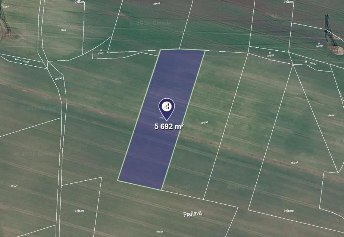 plot for sale, 5,692 m², Novosedly nad Nežárkou, Jihočeský Region plot for sale, 5,692 m², Novosedly nad Nežárkou, Jihočeský Region