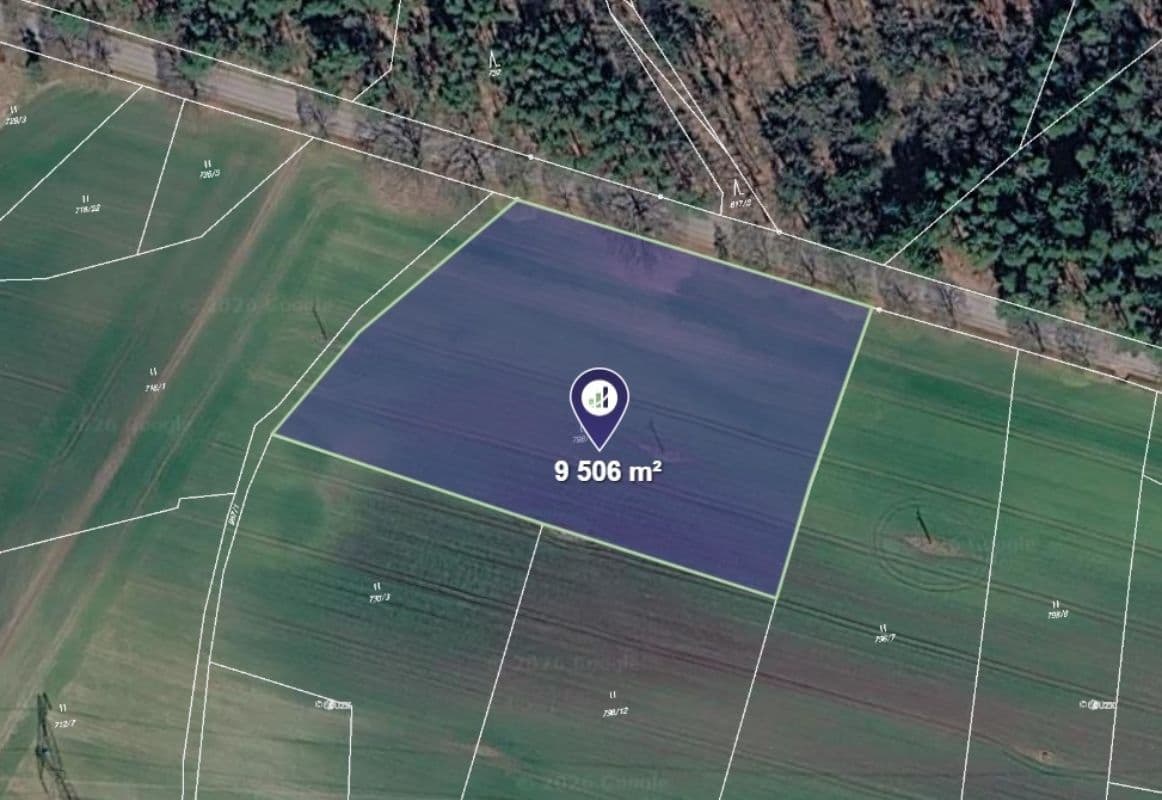 plot for sale, 9,506 m², Novosedly nad Nežárkou, Jihočeský Region plot for sale, 9,506 m², Novosedly nad Nežárkou, Jihočeský Region
