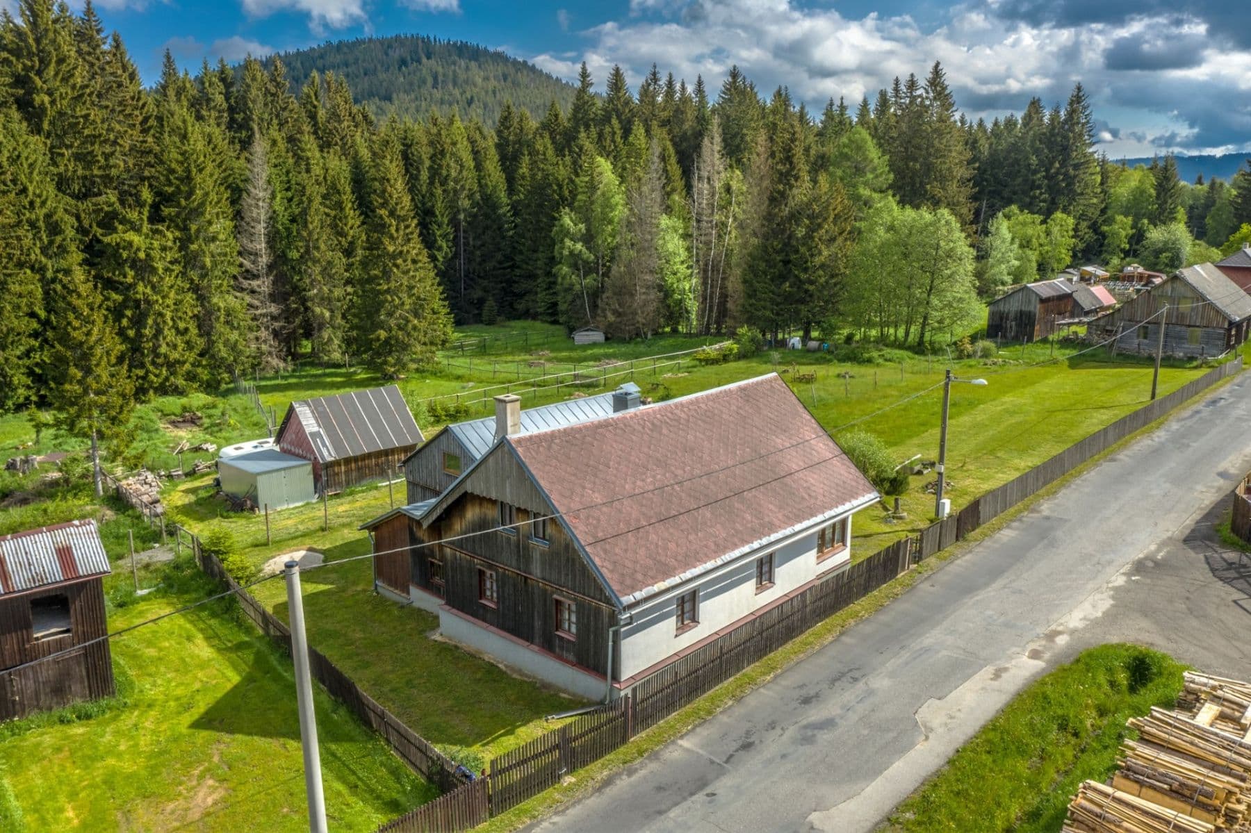 recreational property for sale, 890 m², Srní, Plzeňský Region recreational property for sale, 890 m², Srní, Plzeňský Region