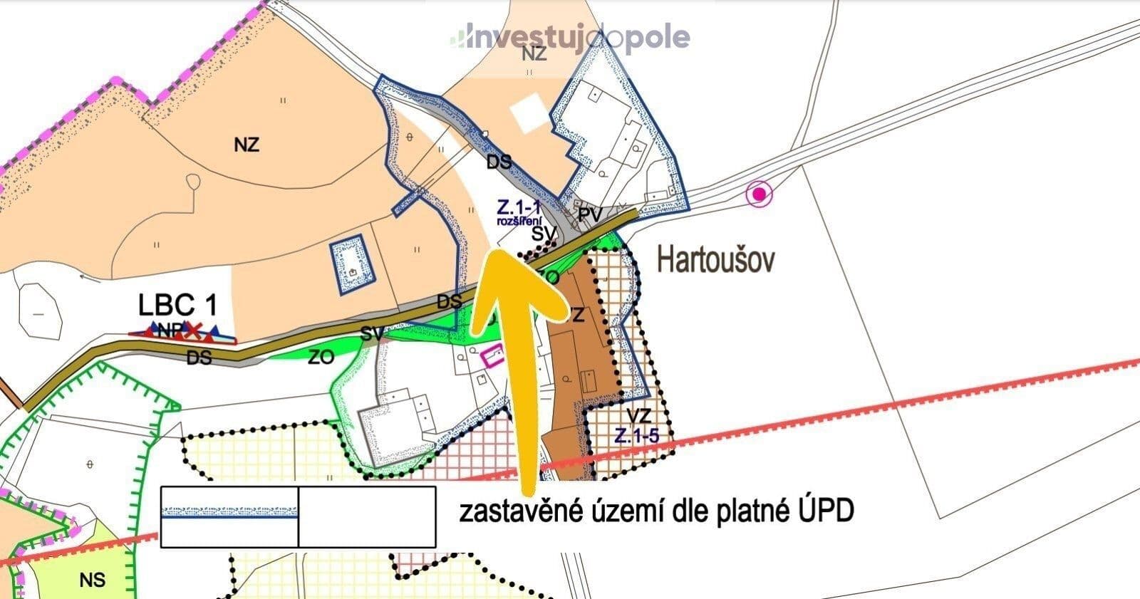 plot for sale, 9,202 m², Nebanice, Karlovarský Region plot for sale, 9,202 m², Nebanice, Karlovarský Region