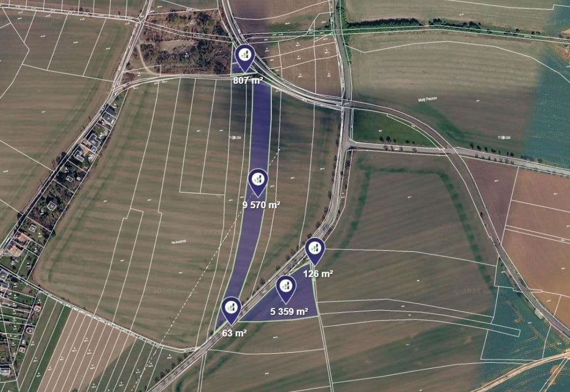 plot for sale, 15,928 m², Nučice, Středočeský Region plot for sale, 15,928 m², Nučice, Středočeský Region