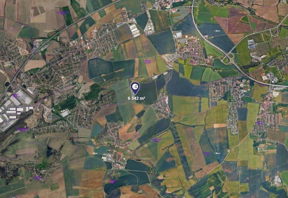 plot for sale, 6,542 m², Nučice, Středočeský Region plot for sale, 6,542 m², Nučice, Středočeský Region