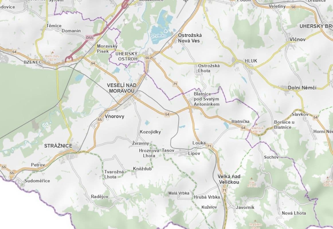 plot for sale, 2,376 m², Lipov, Jihomoravský Region plot for sale, 2,376 m², Lipov, Jihomoravský Region
