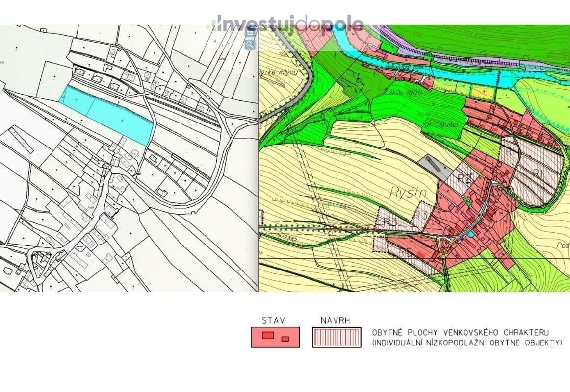 plot for sale, 3,639 m², Pavlíkov, Středočeský Region plot for sale, 3,639 m², Pavlíkov, Středočeský Region