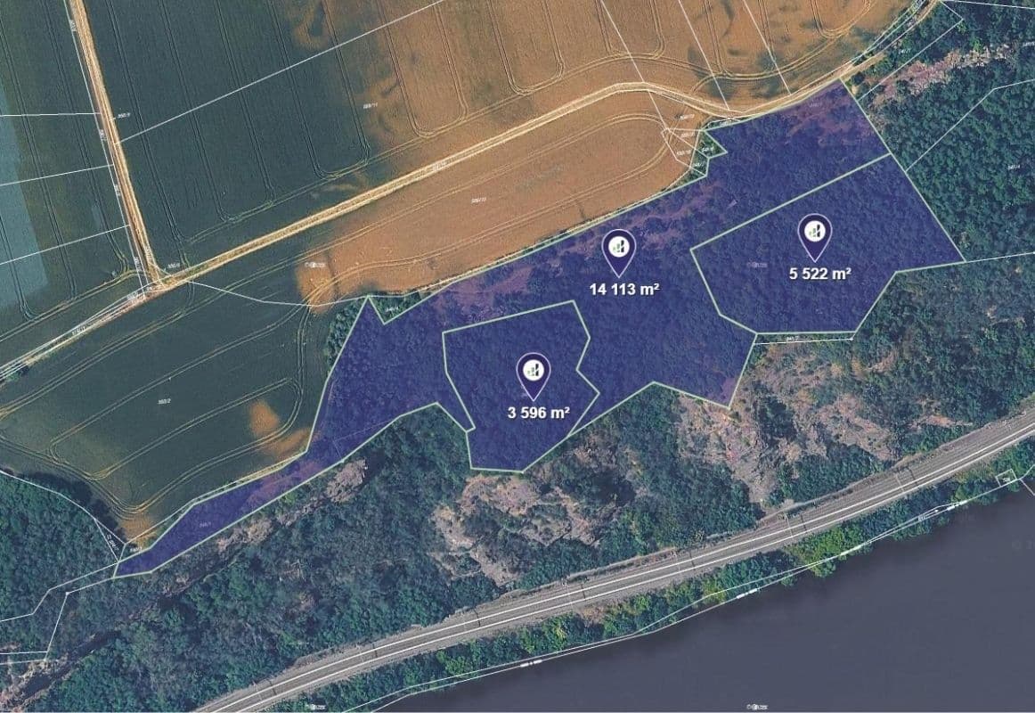 plot for sale, 23,231 m², Libčice nad Vltavou, Středočeský Region plot for sale, 23,231 m², Libčice nad Vltavou, Středočeský Region