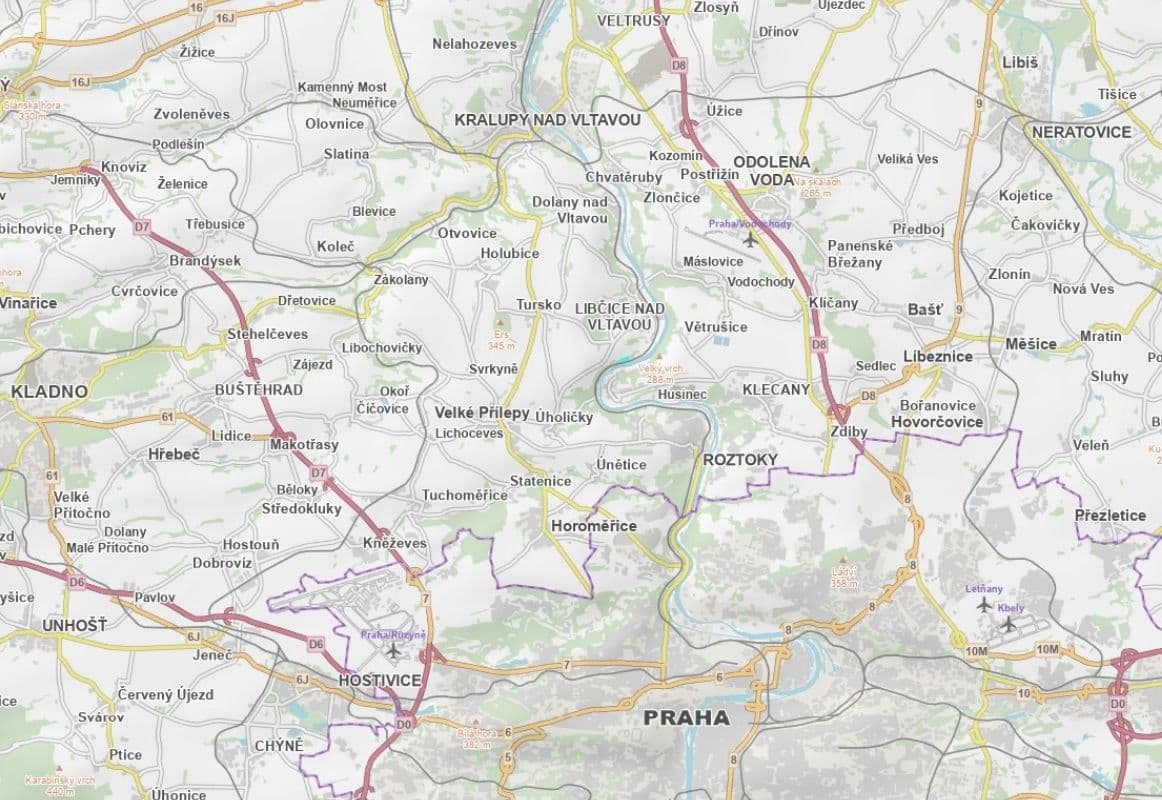 plot for sale, 23,231 m², Libčice nad Vltavou, Středočeský Region plot for sale, 23,231 m², Libčice nad Vltavou, Středočeský Region