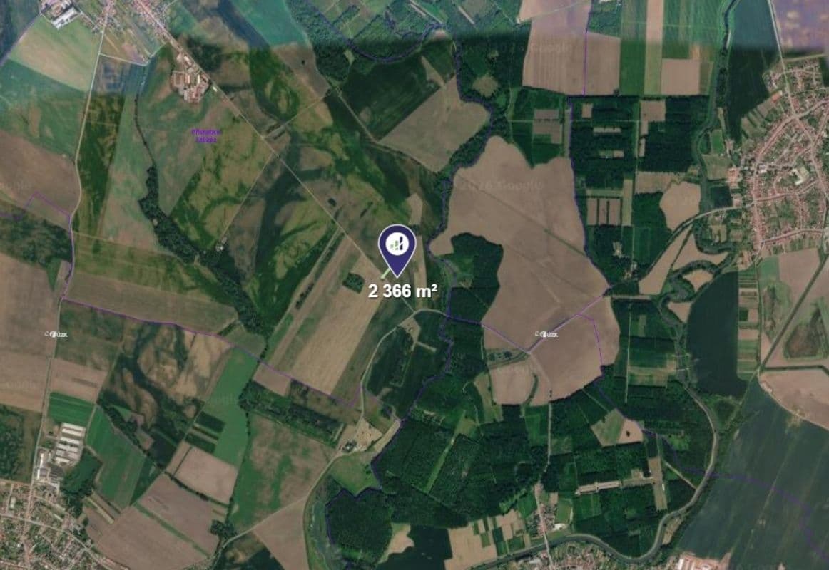 plot for sale, 2,366 m², Přísnotice, Jihomoravský Region plot for sale, 2,366 m², Přísnotice, Jihomoravský Region