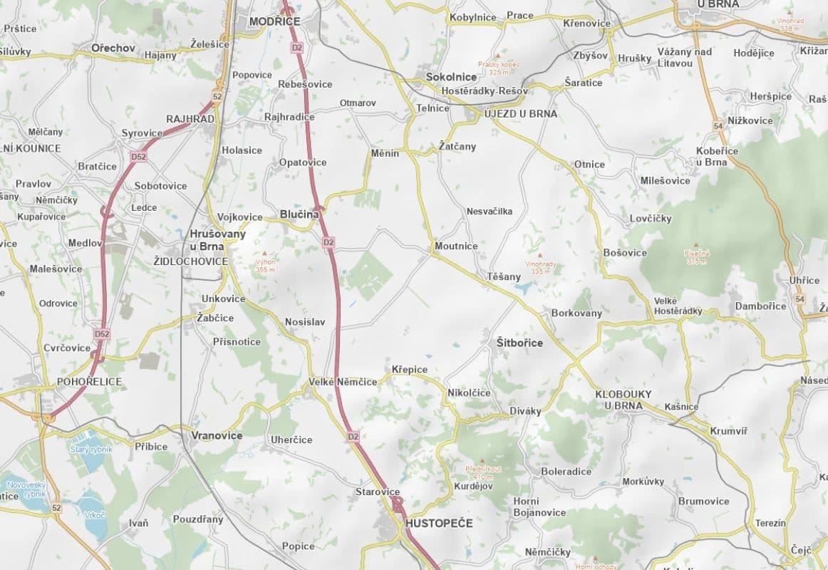 plot for sale, 8,377 m², Nosislav, Jihomoravský Region plot for sale, 8,377 m², Nosislav, Jihomoravský Region