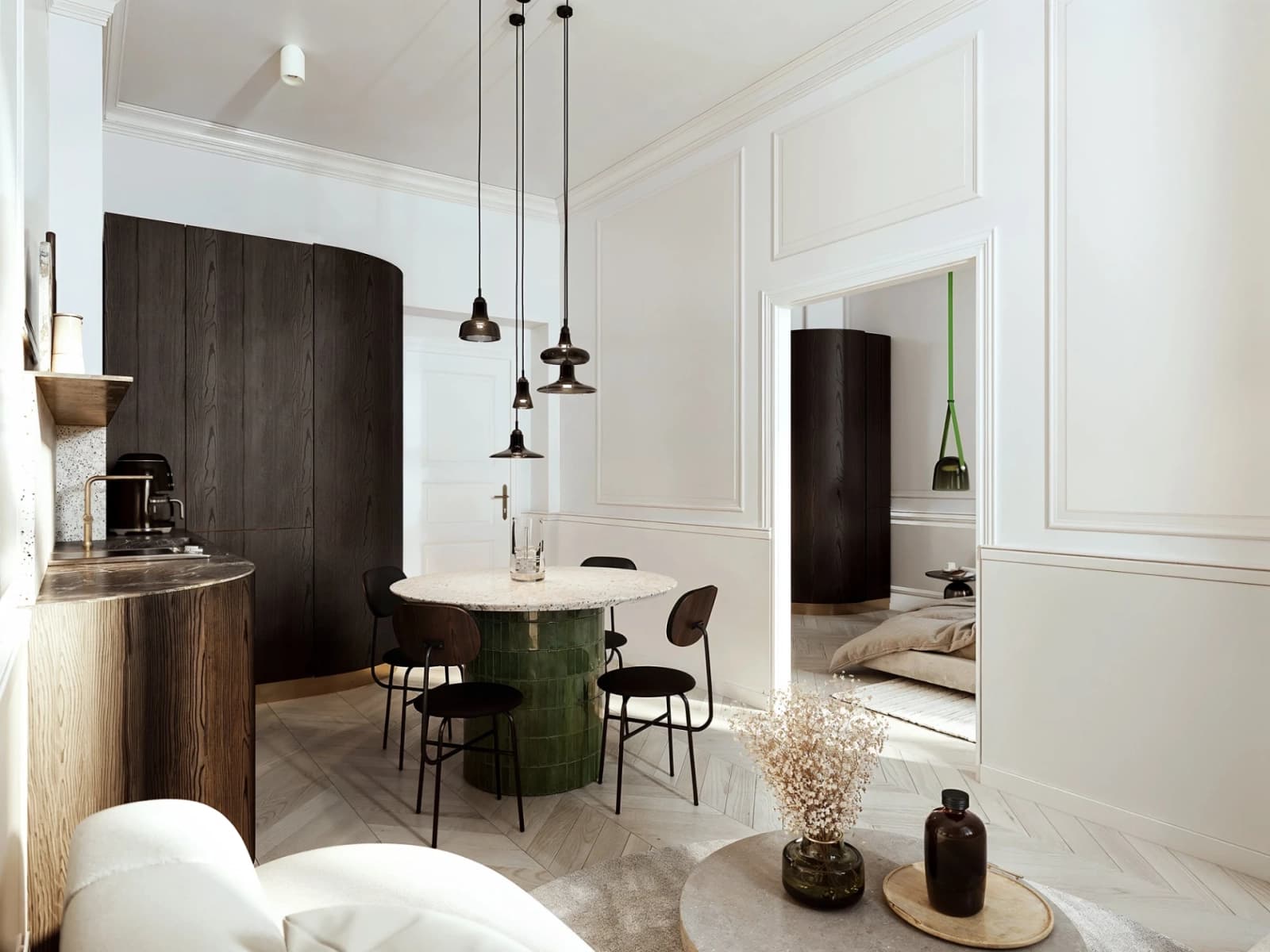 1 bedroom with open-plan kitchen flat for sale, 66 m², Rostislavova, Prague, Prague 1 bedroom with open-plan kitchen flat for sale, 66 m², Rostislavova, Prague, Prague