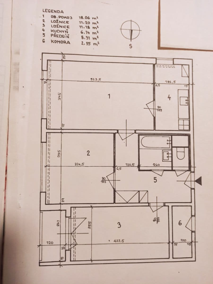 flat for sale, 65 m², Vazovova, Prague, Prague flat for sale, 65 m², Vazovova, Prague, Prague