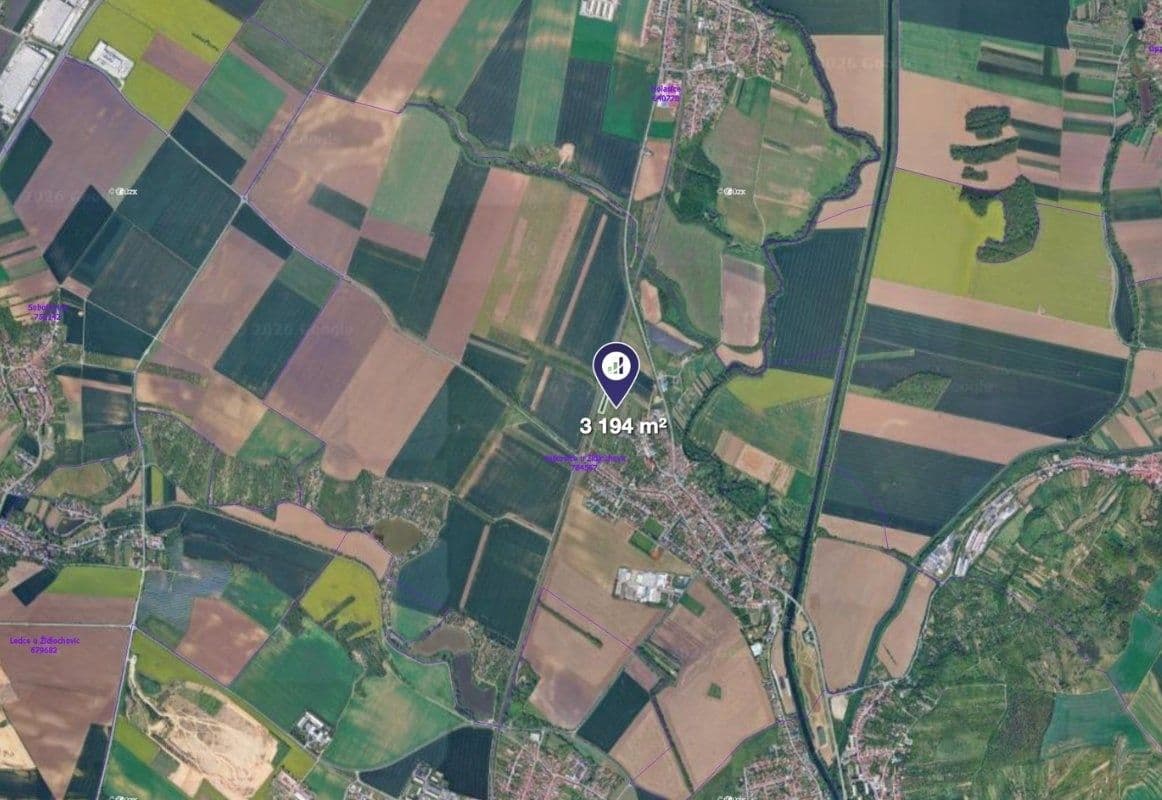 plot for sale, 1,065 m², Vojkovice, Jihomoravský Region plot for sale, 1,065 m², Vojkovice, Jihomoravský Region