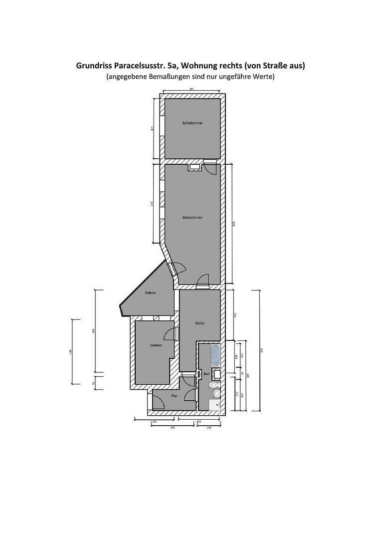 3 bedroom flat to rent, 88 m², Paracelsusstr. 5a, Halle, Saxony-Anhalt 3 bedroom flat to rent, 88 m², Paracelsusstr. 5a, Halle, Saxony-Anhalt