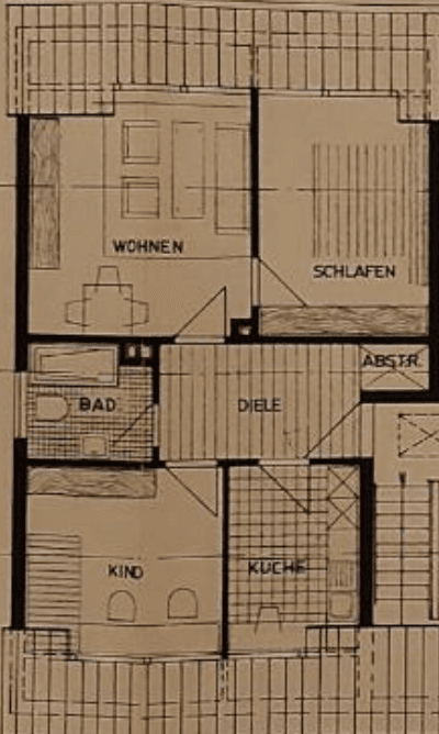 2 bedroom with open-plan kitchen flat to rent, 60 m², Schloßstr. 317, Essen, North Rhine-Westphalia 2 bedroom with open-plan kitchen flat to rent, 60 m², Schloßstr. 317, Essen, North Rhine-Westphalia