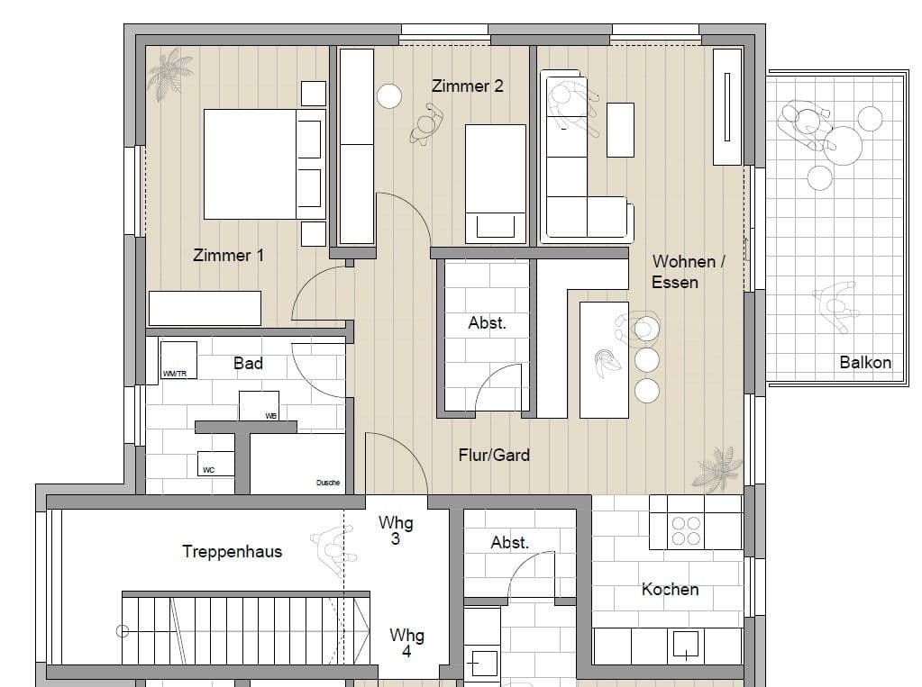 3 bedroom flat for sale, 80 m², Burgstraße, Bad Krozingen, Baden-Württemberg 3 bedroom flat for sale, 80 m², Burgstraße, Bad Krozingen, Baden-Württemberg