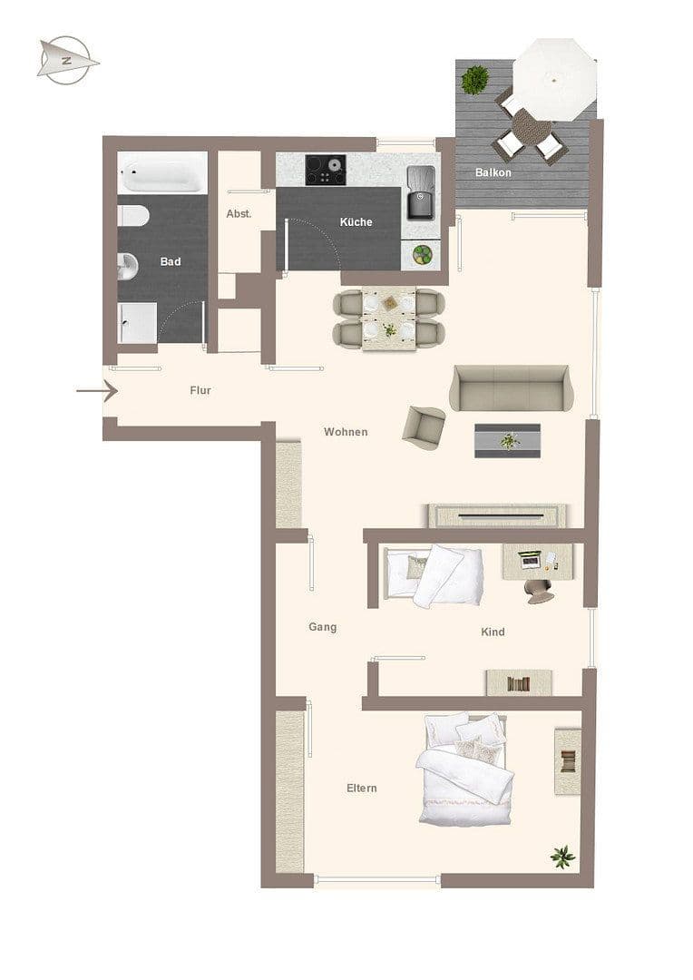 3 bedroom flat for sale, 70 m², Schwiftinger Str. 1b, Landsberg am Lech, Bavaria 3 bedroom flat for sale, 70 m², Schwiftinger Str. 1b, Landsberg am Lech, Bavaria