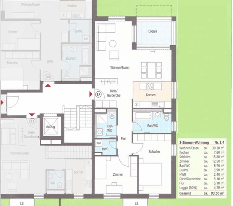 2 bedroom with open-plan kitchen flat to rent, 94 m², Oswald-Hesse-Straße 14, Stuttgart, Baden-Württemberg 2 bedroom with open-plan kitchen flat to rent, 94 m², Oswald-Hesse-Straße 14, Stuttgart, Baden-Württemberg