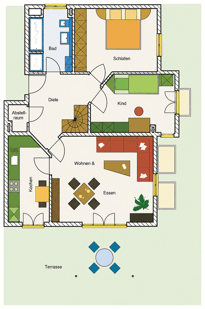 3 bedroom flat for sale, 72 m², Schwabhausen, Bavaria 3 bedroom flat for sale, 72 m², Schwabhausen, Bavaria