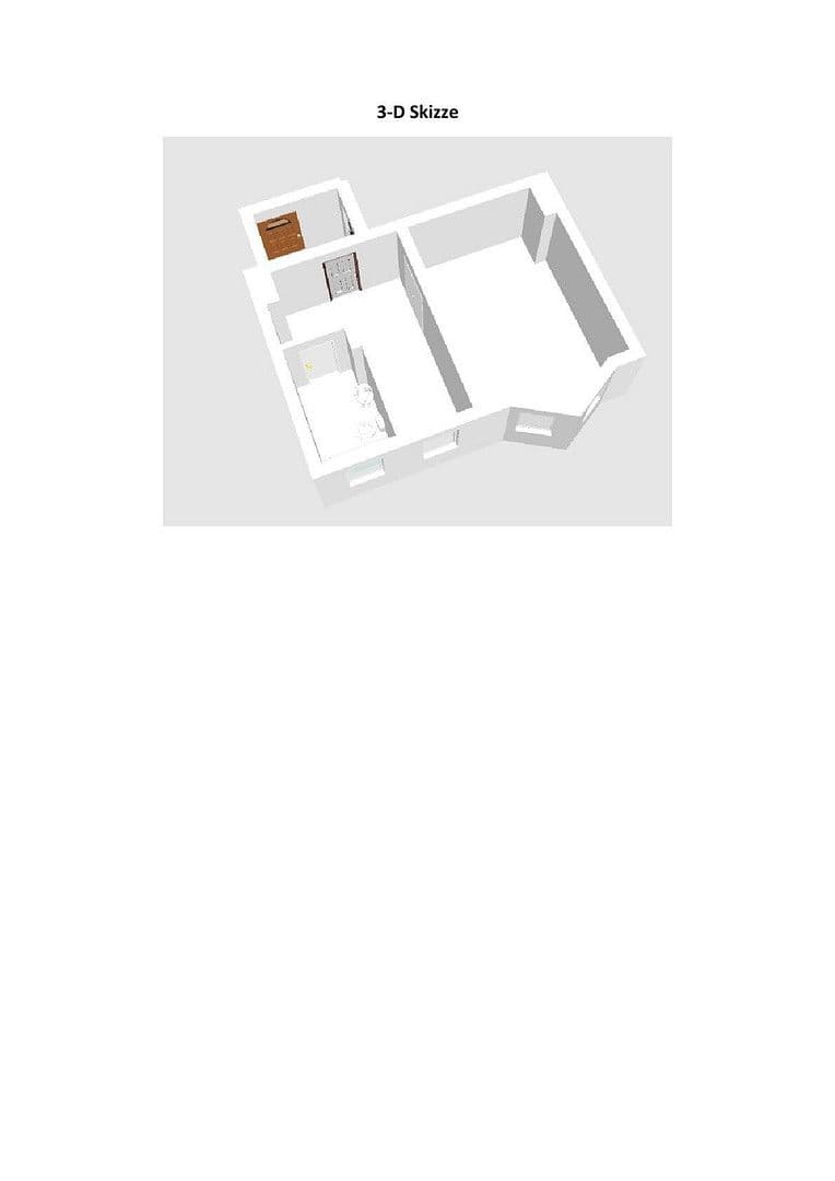 1 bedroom flat to rent, 39 m², Paracelsussstr. 5a, Halle, Saxony-Anhalt 1 bedroom flat to rent, 39 m², Paracelsussstr. 5a, Halle, Saxony-Anhalt