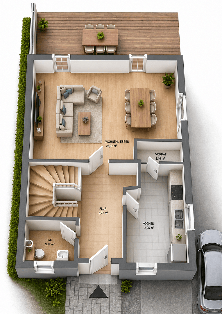 house to rent, 112 m², Baiersdorf, Bavaria house to rent, 112 m², Baiersdorf, Bavaria