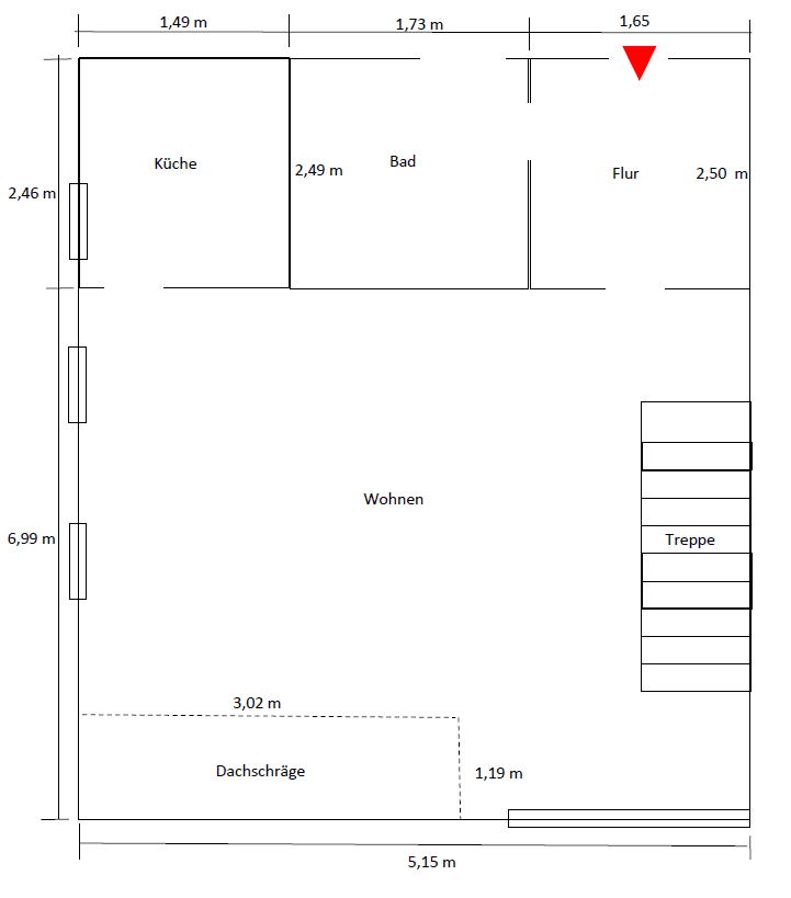 2 bedroom flat to rent, 65 m², Deggendorf, Bavaria 2 bedroom flat to rent, 65 m², Deggendorf, Bavaria