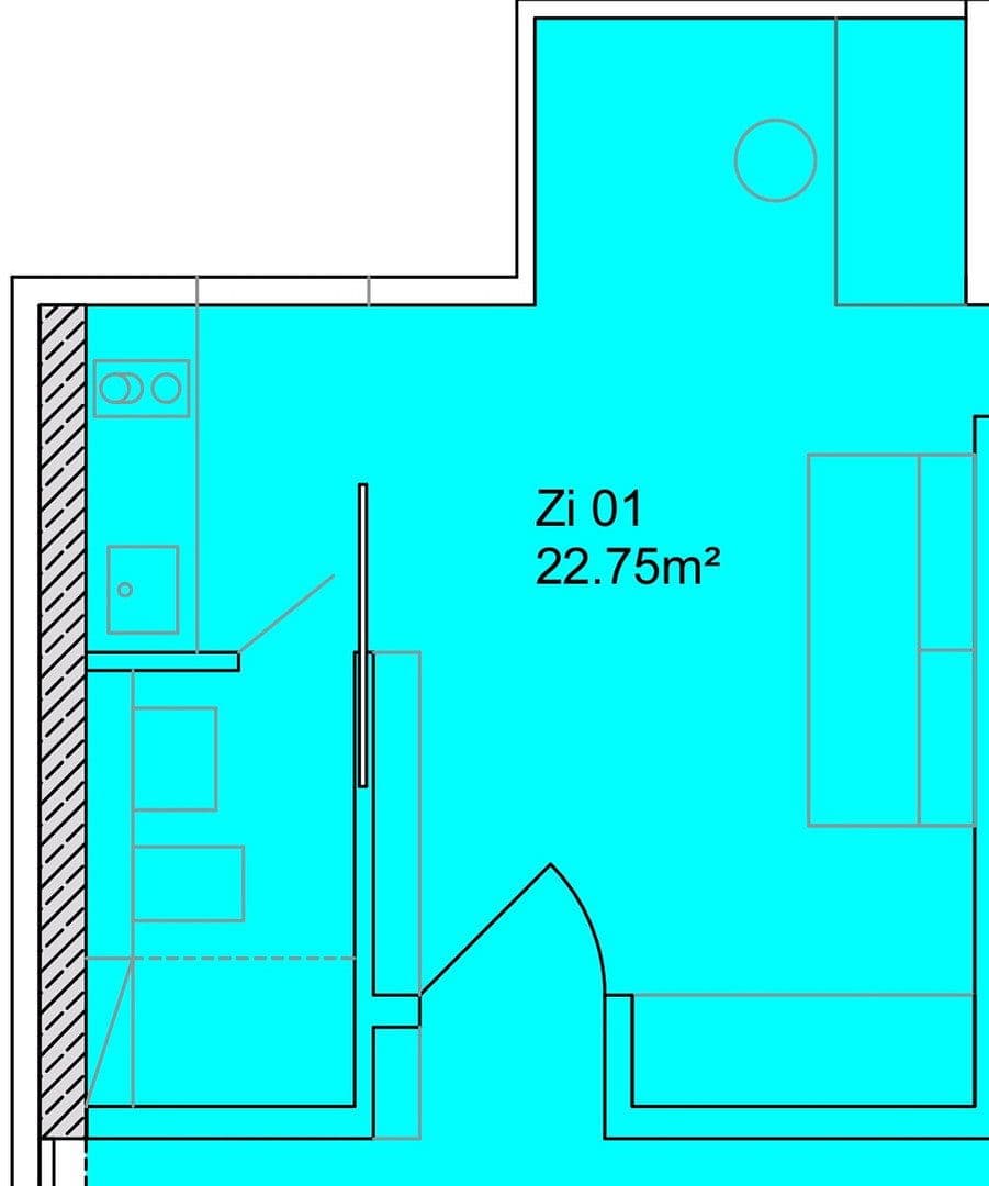 1 bedroom flat to rent, 23 m², Saalestr. 72, Berlin, Berlin 1 bedroom flat to rent, 23 m², Saalestr. 72, Berlin, Berlin