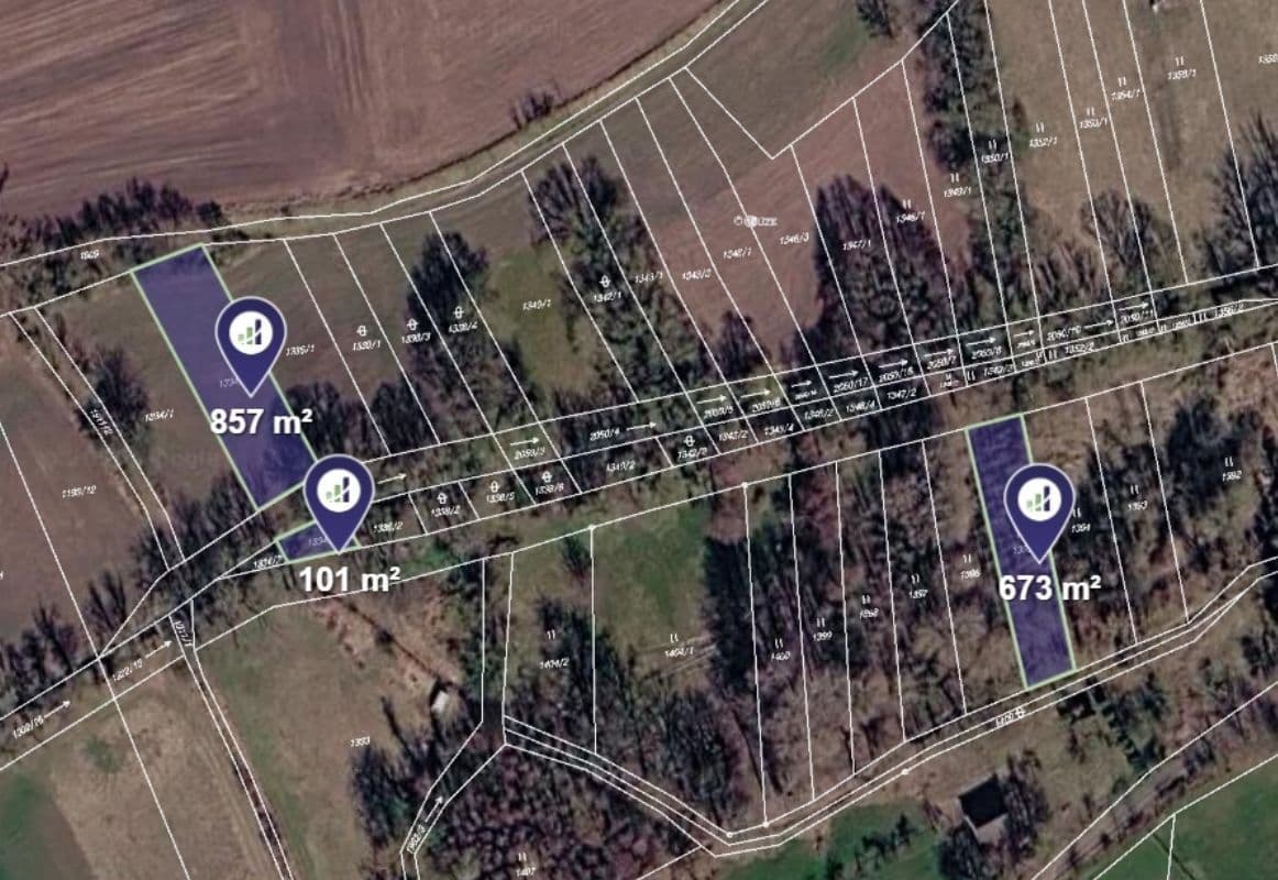 plot for sale, 1,631 m², Velvary, Středočeský Region plot for sale, 1,631 m², Velvary, Středočeský Region