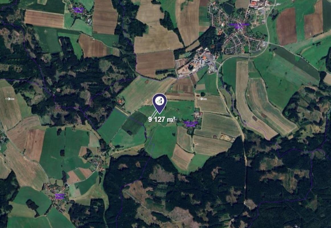 plot for sale, 9,127 m², Lukavec, Vysočina Region plot for sale, 9,127 m², Lukavec, Vysočina Region