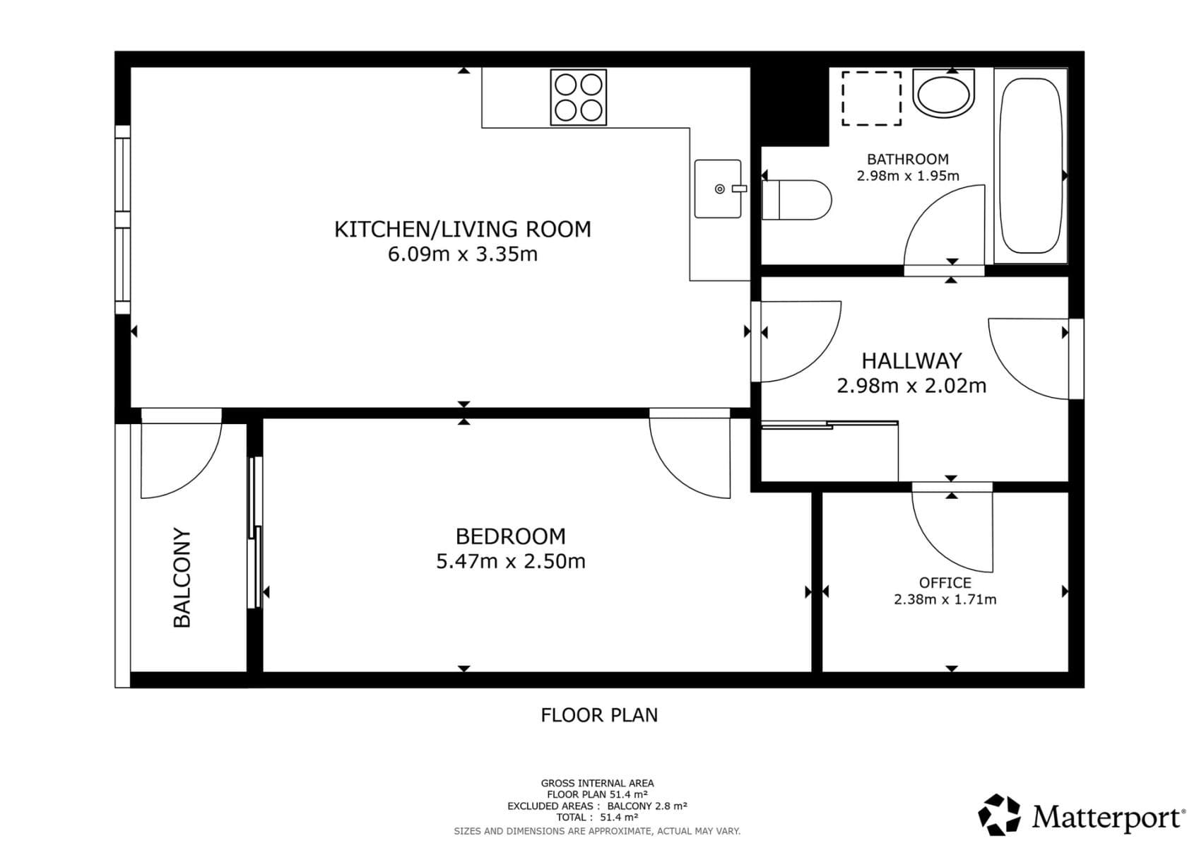 1 bedroom with open-plan kitchen flat to rent, 48 m², Divíškové, Prague, Prague 1 bedroom with open-plan kitchen flat to rent, 48 m², Divíškové, Prague, Prague