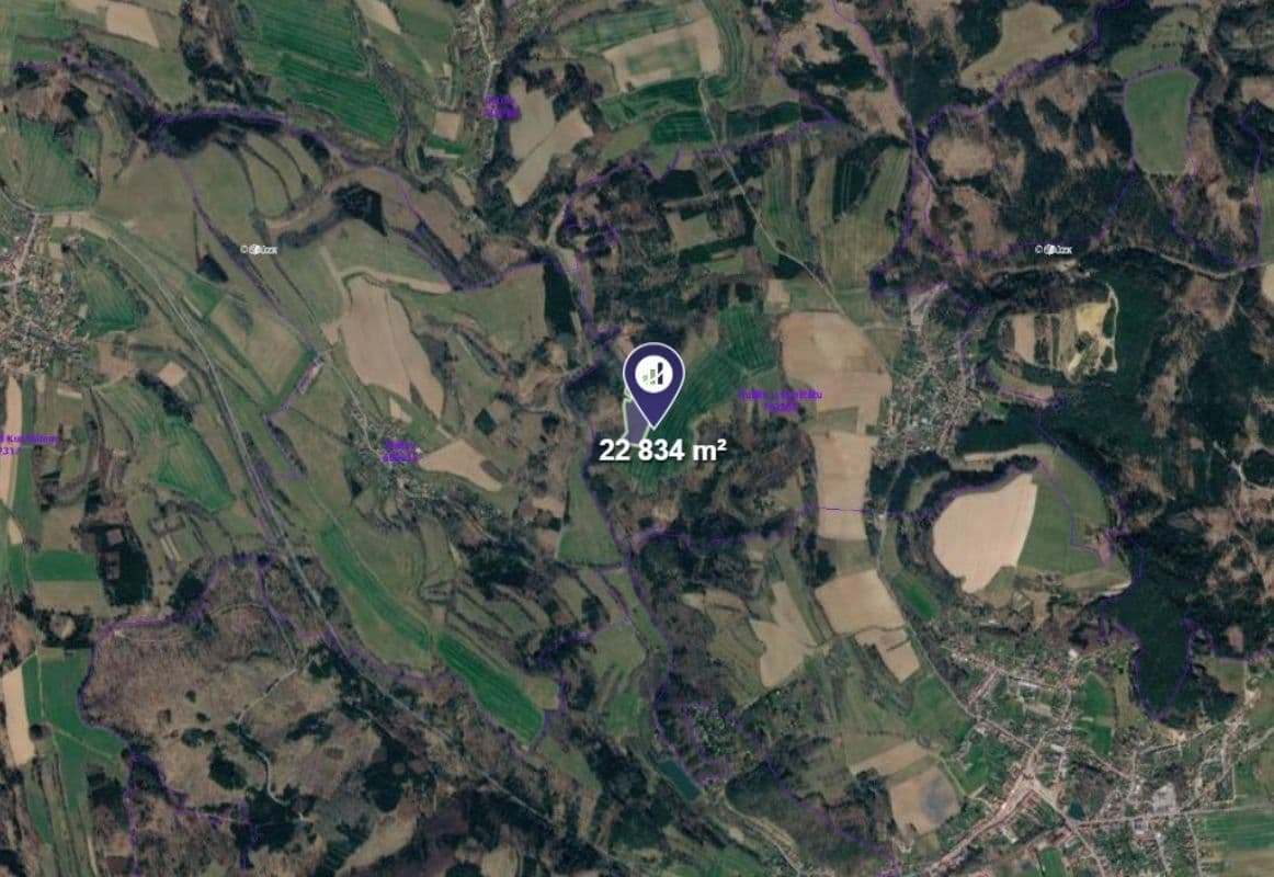 plot for sale, 22,834 m², Kunštát, Jihomoravský Region plot for sale, 22,834 m², Kunštát, Jihomoravský Region
