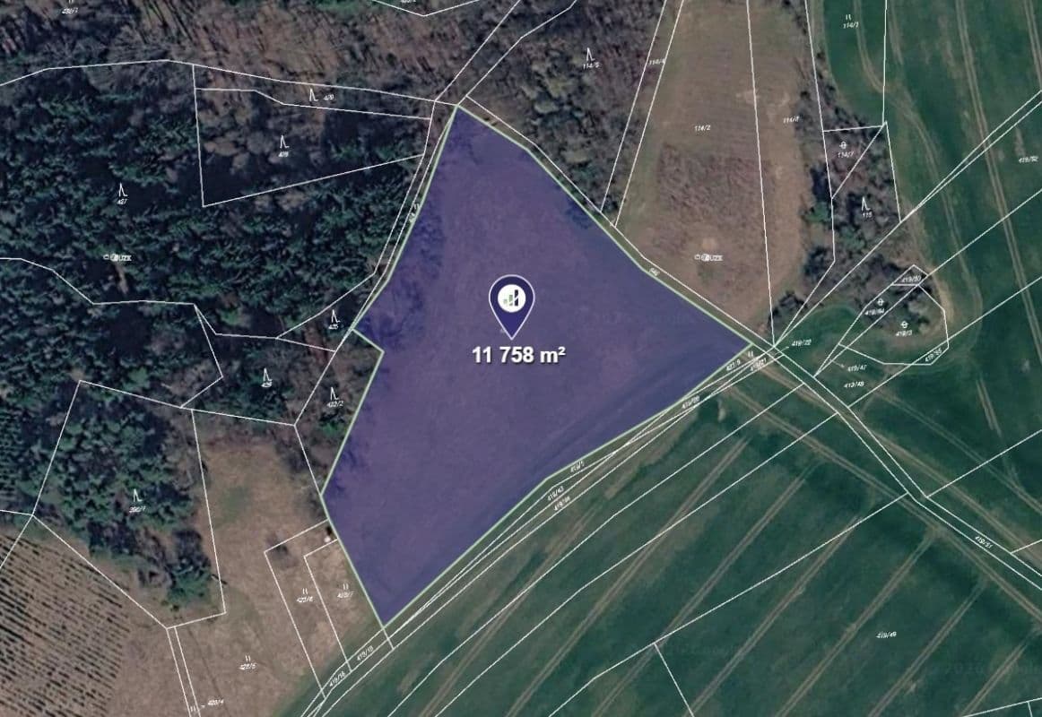 plot for sale, 11,758 m², Kunštát, Jihomoravský Region plot for sale, 11,758 m², Kunštát, Jihomoravský Region