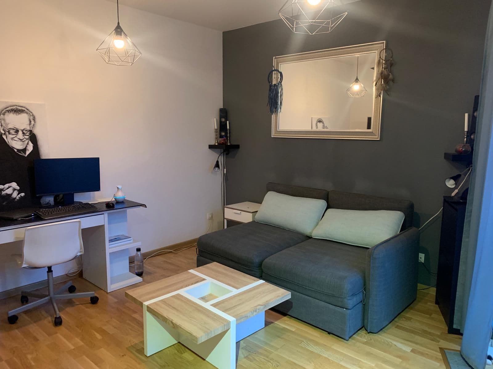 Studio flat to rent, 36 m², Olgy Havlové, Prague, Prague Studio flat to rent, 36 m², Olgy Havlové, Prague, Prague