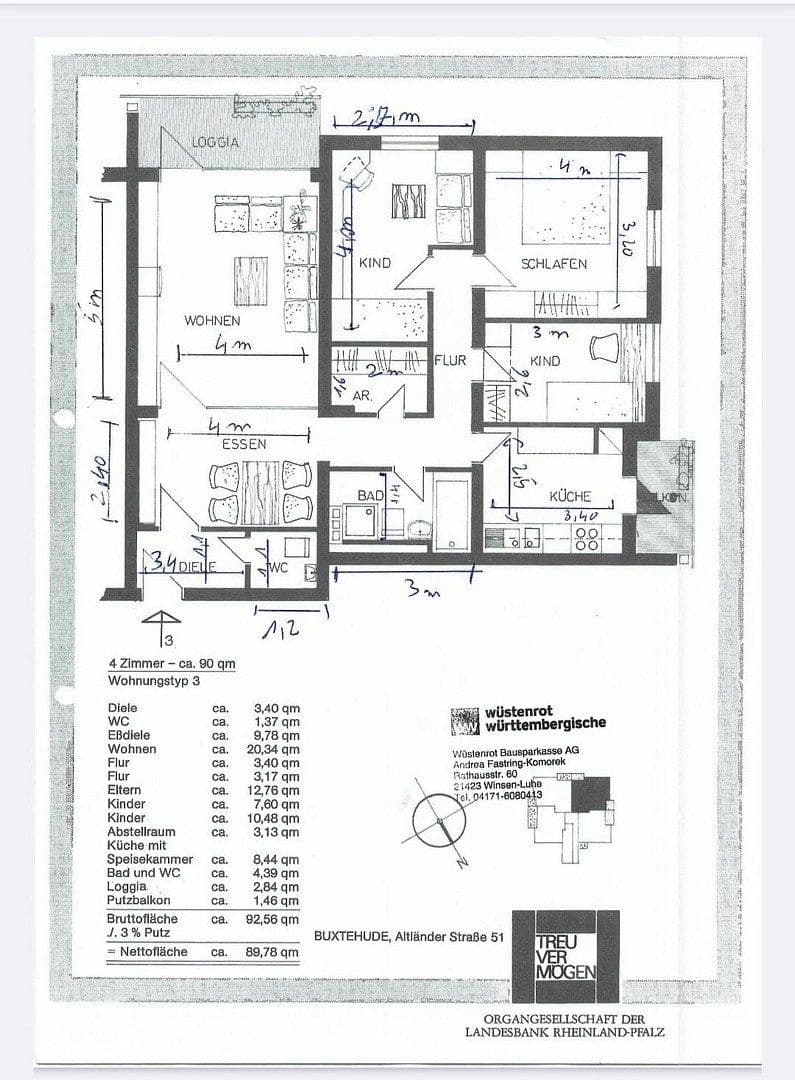 4 bedroom flat for sale, 90 m², Altländer str 51 51, Buxtehude, Lower Saxony 4 bedroom flat for sale, 90 m², Altländer str 51 51, Buxtehude, Lower Saxony