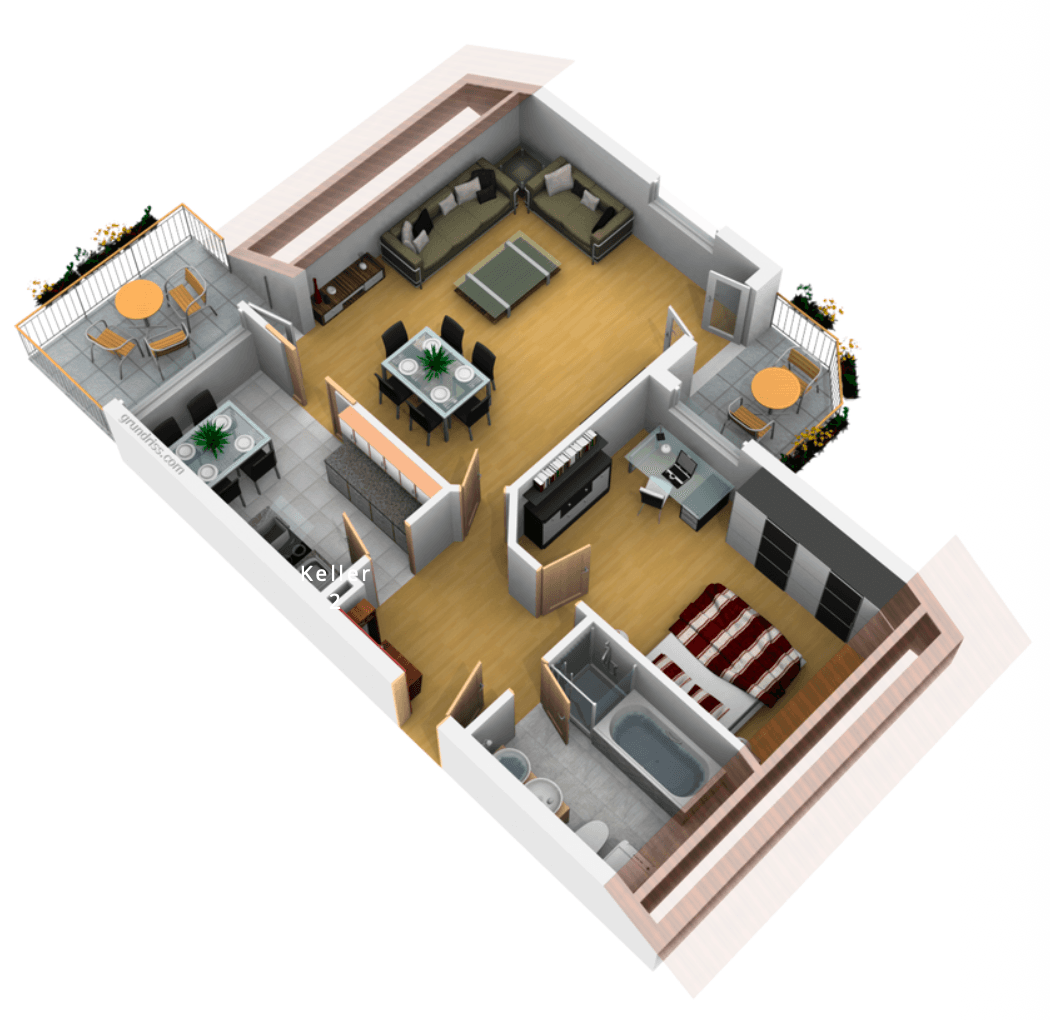 2 bedroom flat to rent, 82 m², Bad Emstal, Hesse 2 bedroom flat to rent, 82 m², Bad Emstal, Hesse