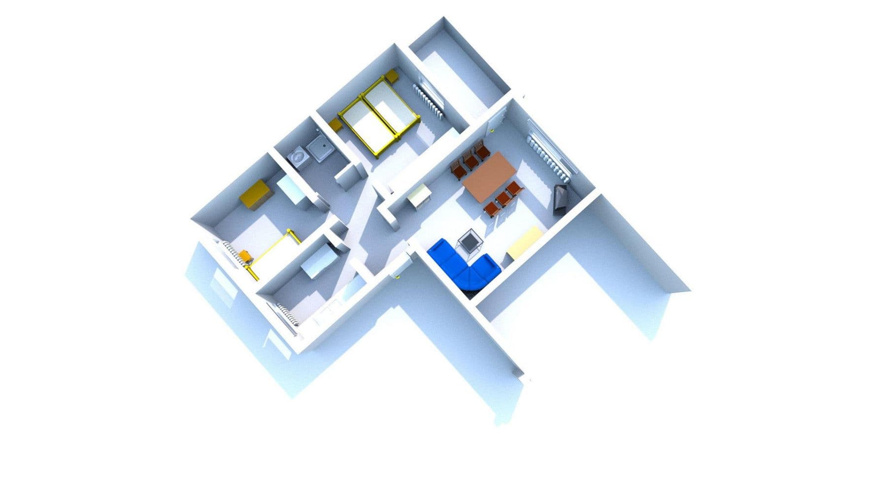 3 bedroom flat to rent, 69 m², Rosenstraße 10a, Bad Harzburg, Lower Saxony 3 bedroom flat to rent, 69 m², Rosenstraße 10a, Bad Harzburg, Lower Saxony