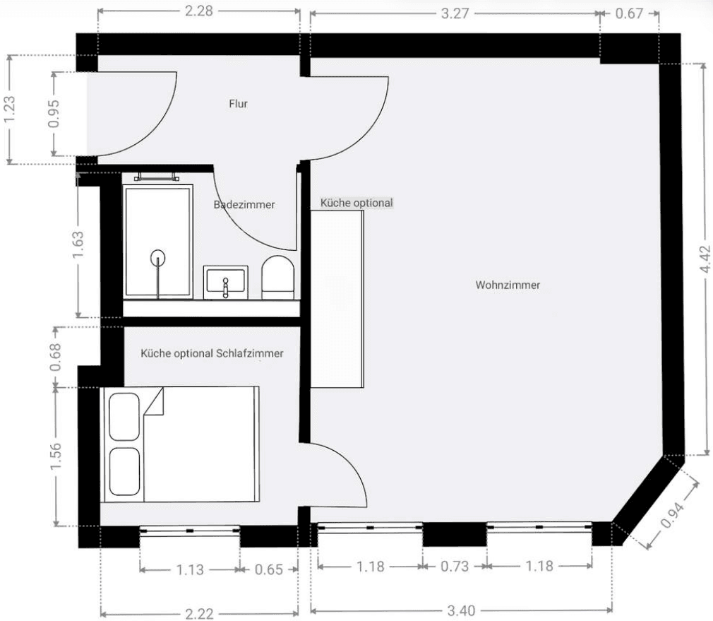 1 bedroom flat for sale, 33 m², Hermanstraße 56, Berlin, Berlin 1 bedroom flat for sale, 33 m², Hermanstraße 56, Berlin, Berlin