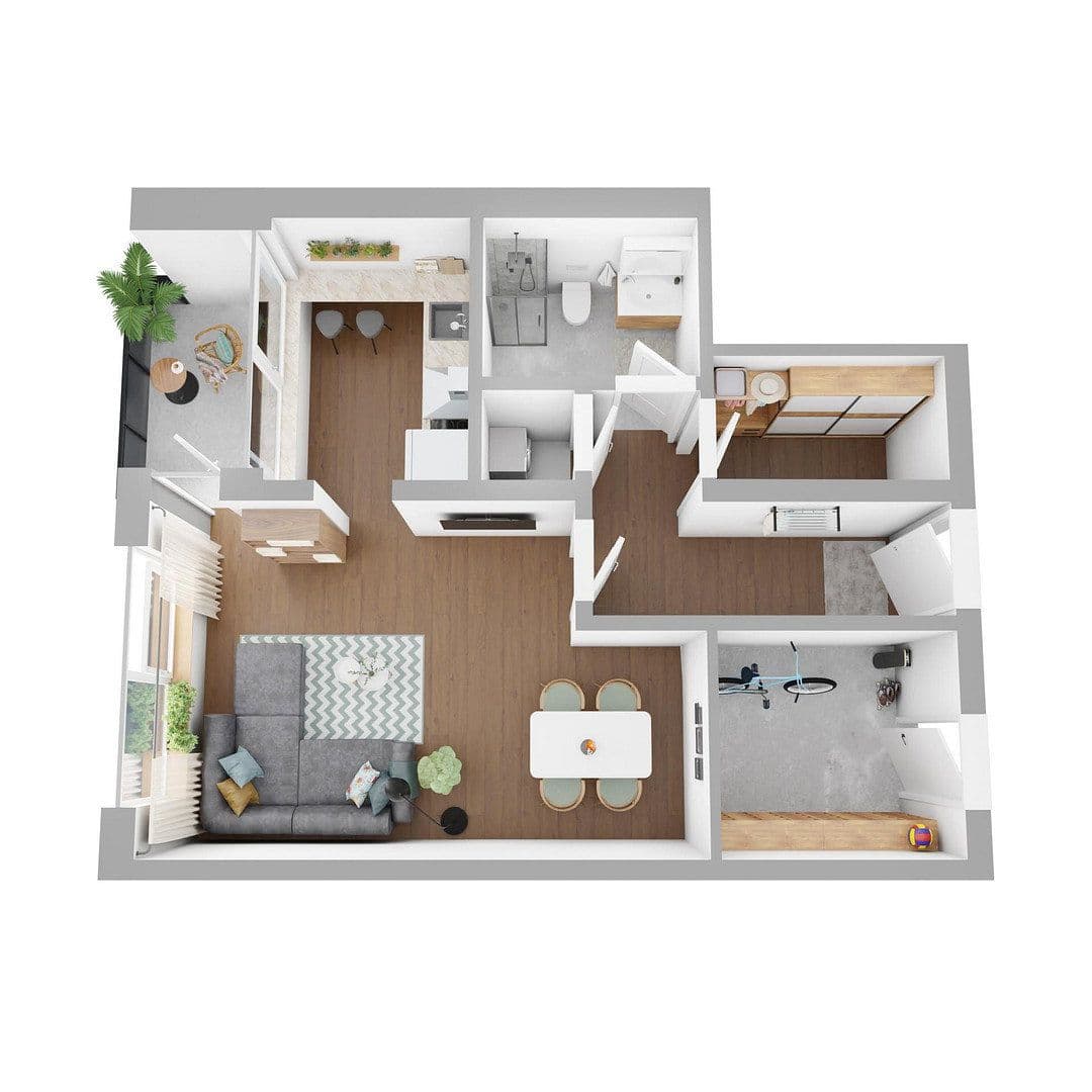 1 bedroom flat to rent, 54 m², Karl-Krösche Str. 6+8, Alfeld (Leine), Lower Saxony 1 bedroom flat to rent, 54 m², Karl-Krösche Str. 6+8, Alfeld (Leine), Lower Saxony