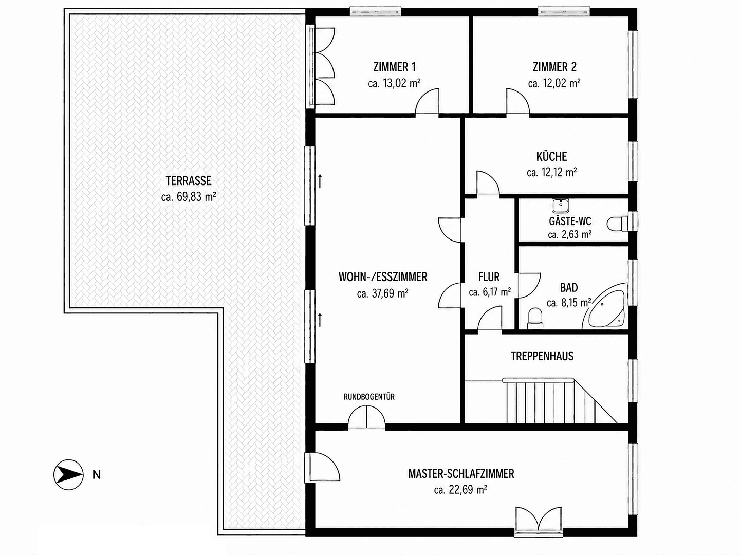 4 bedroom flat to rent, 132 m², Hans-Grässel-Weg 13b, München, Bavaria 4 bedroom flat to rent, 132 m², Hans-Grässel-Weg 13b, München, Bavaria