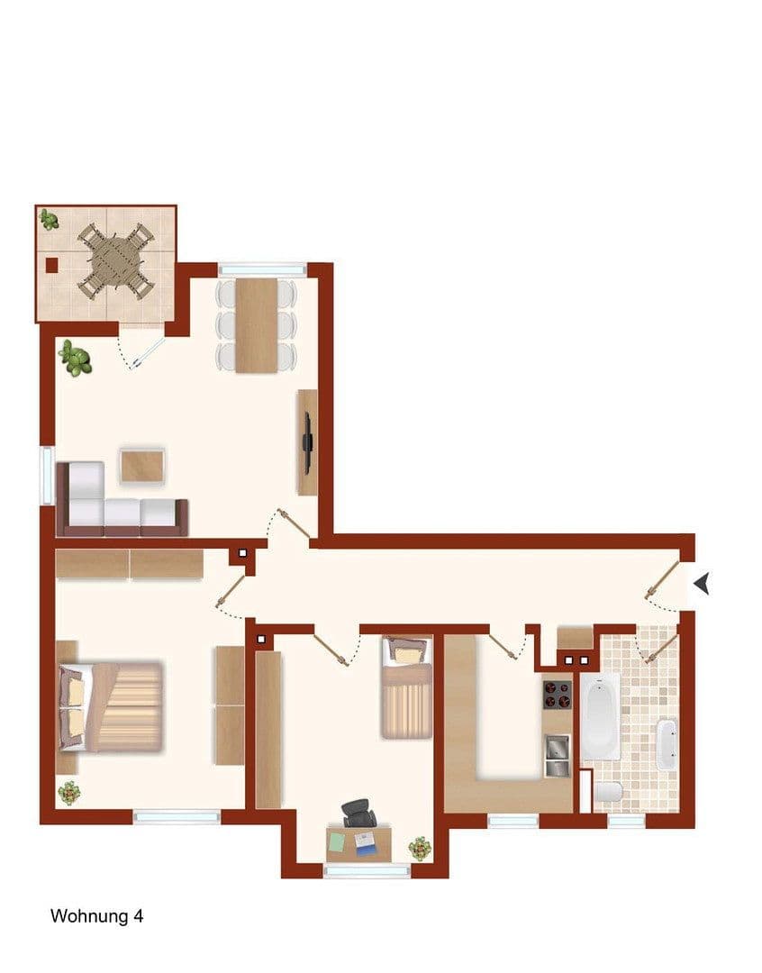 3 bedroom flat for sale, 76 m², Bensheim, Hesse 3 bedroom flat for sale, 76 m², Bensheim, Hesse
