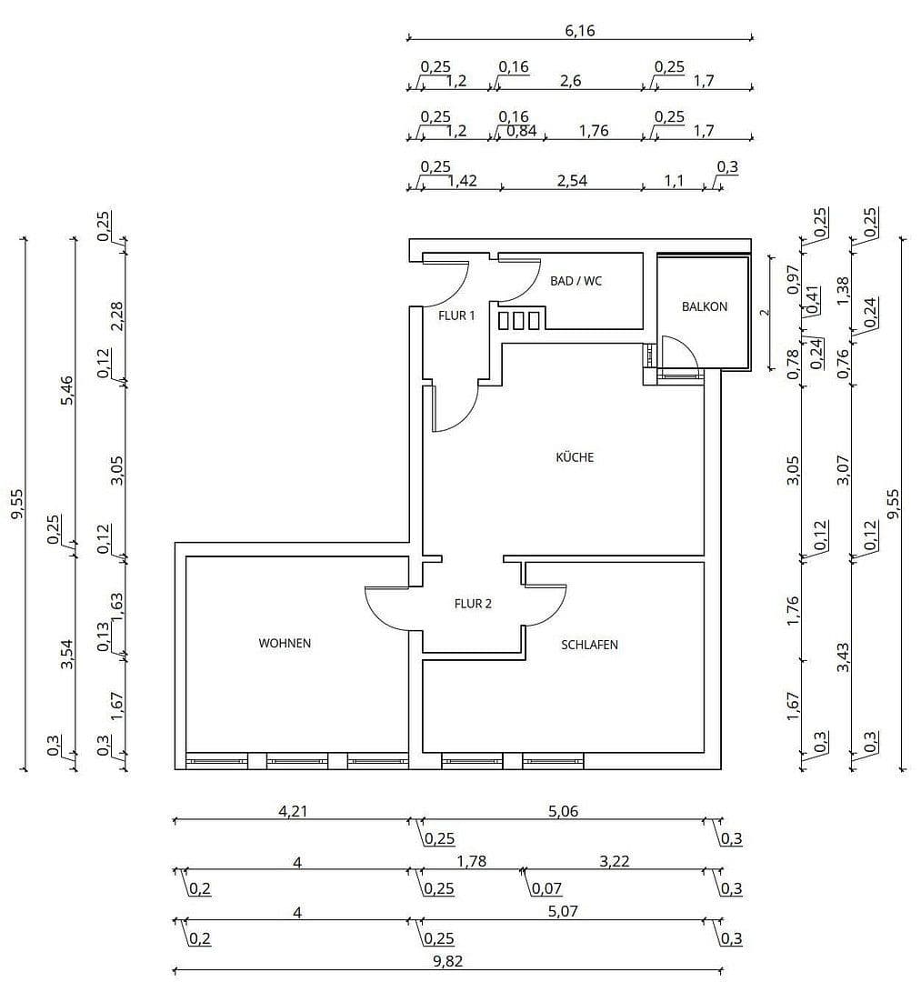 1 bedroom with open-plan kitchen flat to rent, 56 m², Friedbergstraße 16a, Essen, North Rhine-Westphalia 1 bedroom with open-plan kitchen flat to rent, 56 m², Friedbergstraße 16a, Essen, North Rhine-Westphalia