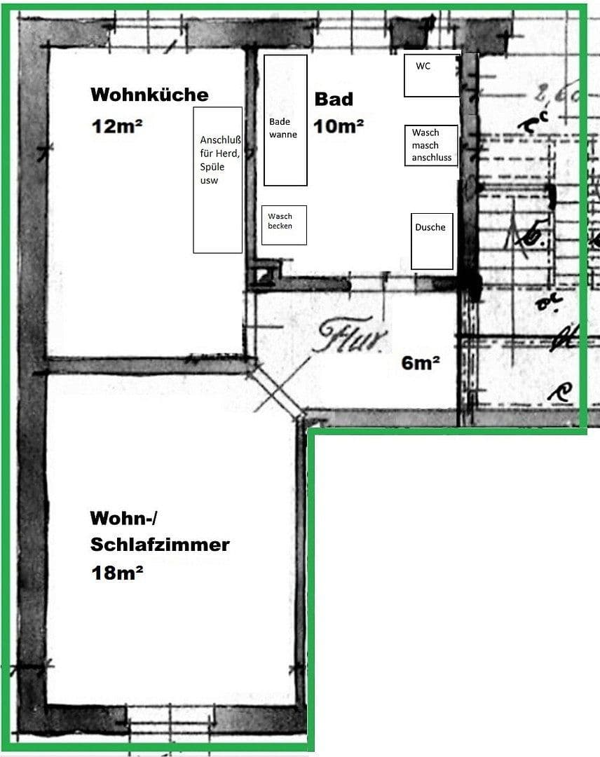 Studio flat to rent, 49 m², Mittelriede 10, Braunschweig, Lower Saxony Studio flat to rent, 49 m², Mittelriede 10, Braunschweig, Lower Saxony