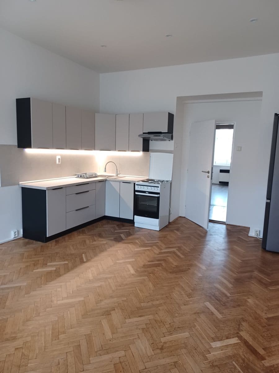 1 bedroom with open-plan kitchen flat to rent, 48 m², Korunní, Prague, Prague 1 bedroom with open-plan kitchen flat to rent, 48 m², Korunní, Prague, Prague