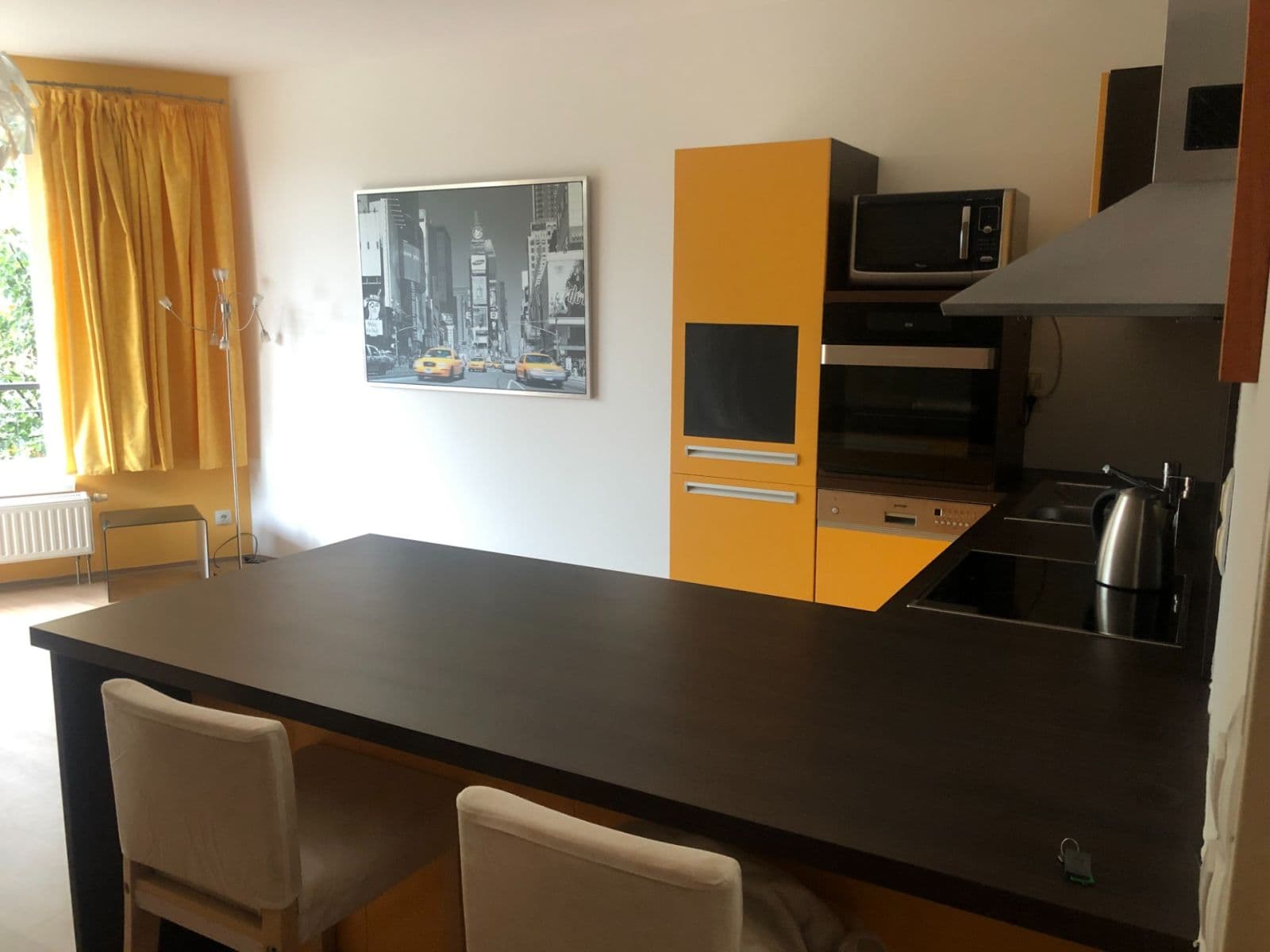 1 bedroom with open-plan kitchen flat to rent, 48 m², Poděbradská, Prague, Prague 1 bedroom with open-plan kitchen flat to rent, 48 m², Poděbradská, Prague, Prague