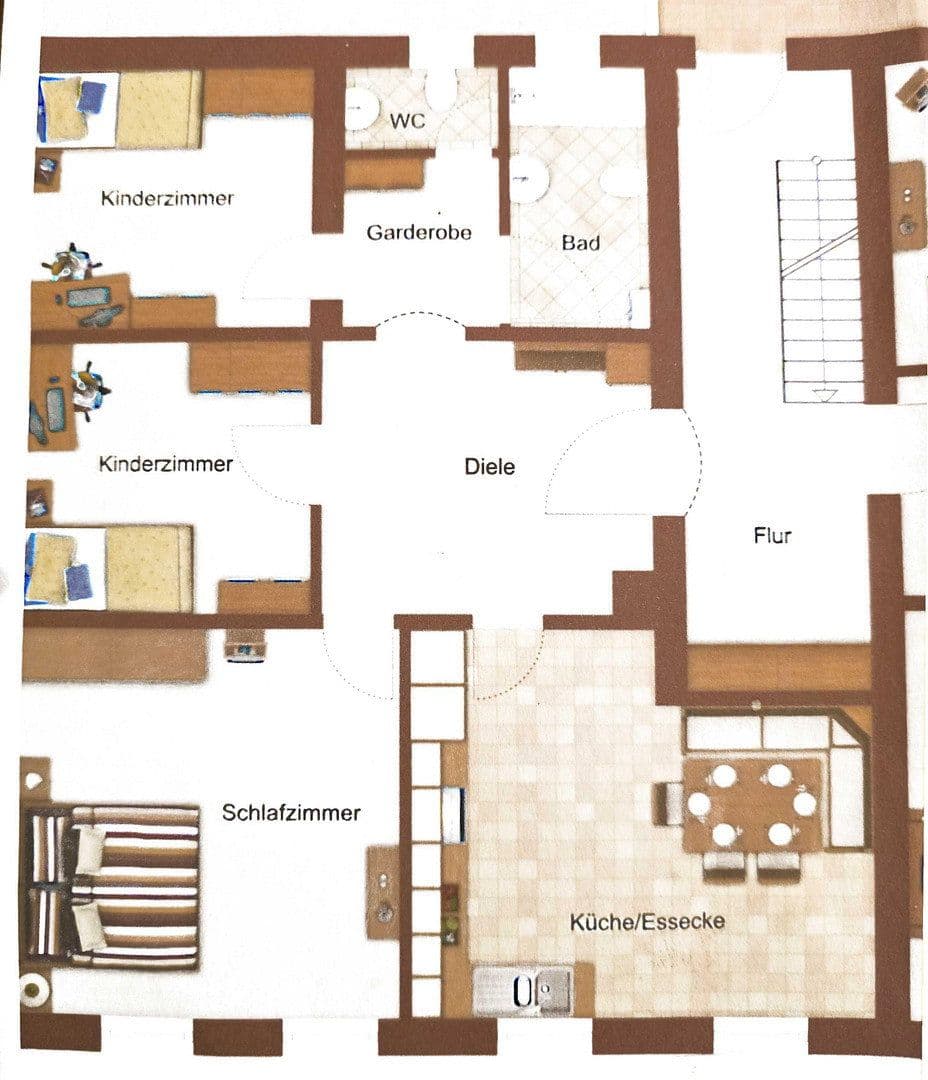 2 bedroom with open-plan kitchen flat to rent, 84 m², Malching, Bavaria 2 bedroom with open-plan kitchen flat to rent, 84 m², Malching, Bavaria