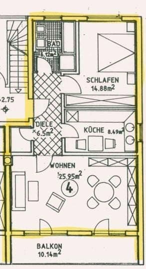 2 bedroom flat to rent, 67 m², Hauptstraße 5, Lindenschied, Rhineland-Palatinate 2 bedroom flat to rent, 67 m², Hauptstraße 5, Lindenschied, Rhineland-Palatinate