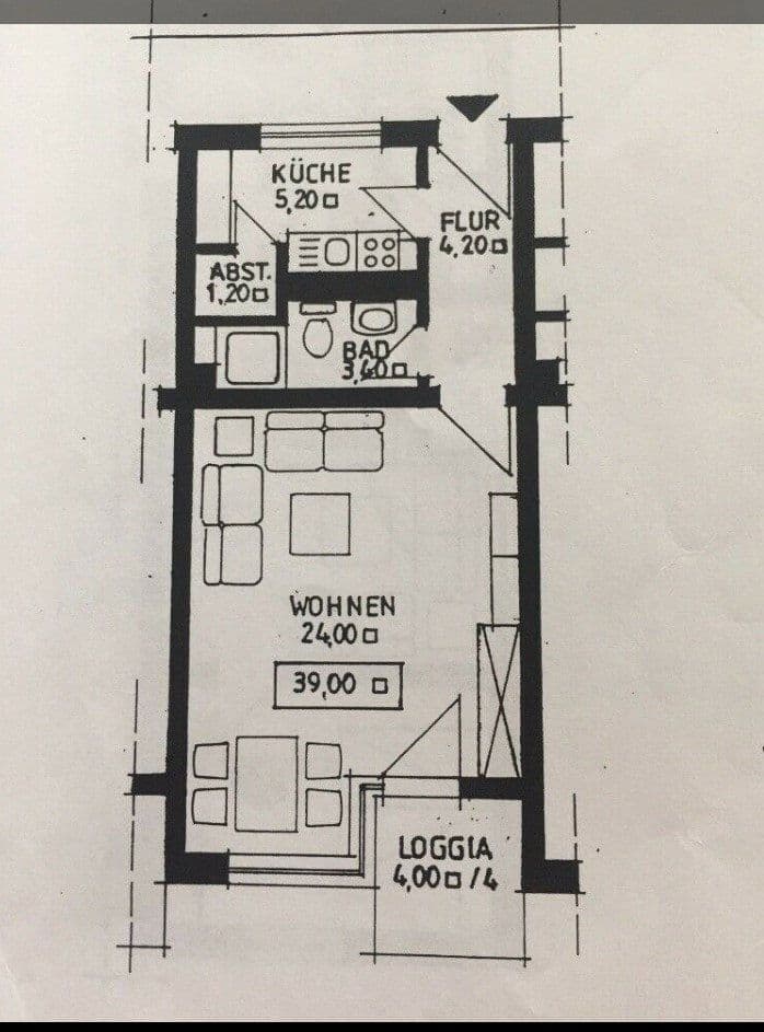 1 bedroom flat to rent, 39 m², Pinneberg, Schleswig-Holstein 1 bedroom flat to rent, 39 m², Pinneberg, Schleswig-Holstein